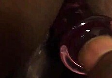 wife gets ready before heading to the club