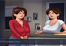 Summer Time Saga Unc Part 9 Featuring Dating Game with Anime Hentai Elements