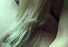 hey, that long blonde hair is so exciting! i masturbate with a dick and cum all over my hair and head.