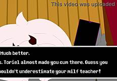 Toriel cartoon comes alive in wild animated action