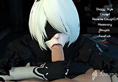 2Bae Exe Rides Hard in 3D Cartoon Doggystyle Action