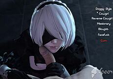 2Bae Exe Rides Hard in 3D Cartoon Doggystyle Action