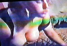 Wife with Big Tits Gives Blowjob