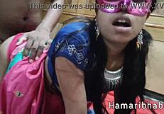 Hot Horny Indian Wife Enjoys Romantic Saree Sex