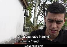 I tricked a straight latino into giving up his ass