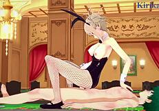 Himiko toga and izuku midoriya engage in intense hentai sex