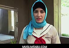 hey, teaching this hijab girl how to get down and dirty... u won't believe it! 😜