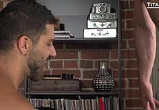 Two Men Share Gentle Kiss with Alex Mecum and Adam Ramzi