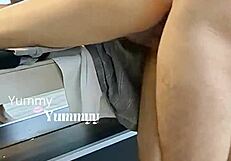 young latina bent over doggystyle fucking