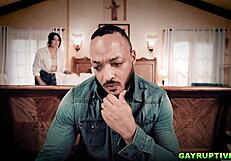 Dillon Diaz's Explosive Gay Orgy Cumshot