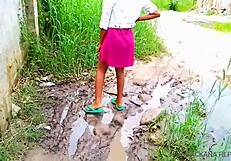 Manager Leads Outdoor Fuck Search With Fat Chubby Ass Fucking