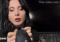 German sissy submits to domination and dirty talk with Lou Nesbit and Lia Louise