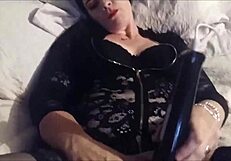 Milf Fingers Herself While Smoking