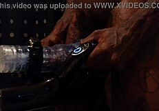 hallelujah johnson rocks universal launch with fleshlight in wild action.