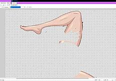 Speedrun removing background and adding stockings for mnf