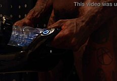 hallelujah johnson rocks universal launch with fleshlight in wild action.