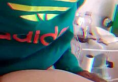 Sahorimoon and feikes fucking hard in bathroom!