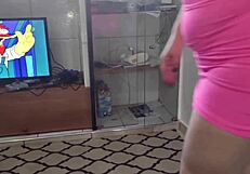 Wife Blows Husband's Lover While Talking On Phone