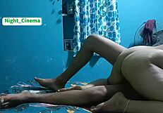 Indian couple banging hard in doggy style with intense moans