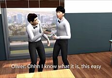 damn, banging my friend's slut mom in sims 4! 🔥