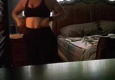 Wow! Watch This Wife Strip Naked on Hidden Cam!