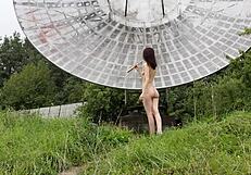 public nude shoot by old radar