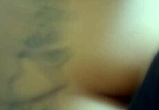 Cum dumpster slut gives deepthroat blowjob in homemade doggystyle 😏