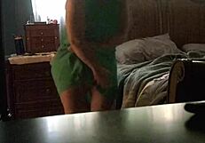 Wow! Watch This Wife Strip Naked on Hidden Cam!