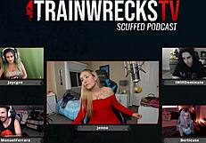 trainwrecks scuffed webcam orgy with scarlet joycgee bertycuss jenna part 5 of 5