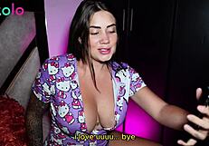 Found my hermanastro on a dating app and seduced him to fill me with cum - Sara Blonde!