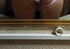 Girlfriend Sucks Cock While Masturbating