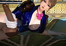 Ever seen Soulcalibur 3D hentai riding action?