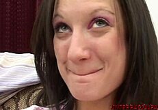 amateur stephanie discovers the biggest carnival ride: monster cock fucking her tight pussy sideways.