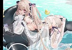 Ahegao hmv with monster cock in anime hentai style