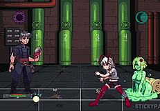 Monster Girl Academy - thick anime girlfriend craves big cock hentai action - part 2