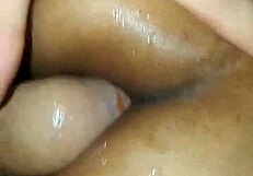 latina girl sitting on big cock in anal sex