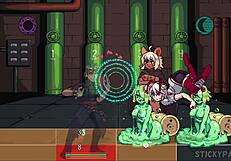 Monster Girl Academy - thick anime girlfriend craves big cock hentai action - part 2