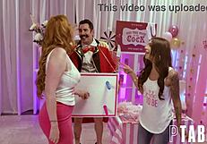 Oh wow, pin the sock on the cock with april olsen and lauren phillips in taboo hardcore!