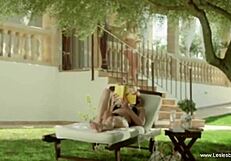 Are these erotic mature lesbian babes amateurs making love with passionate licks?