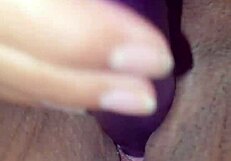 playing with my wet pussy on his lap made him cum too fast