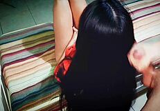 वाह, लूनिटा के लंबे बालों से मस्तरबेट कर रहा हूं, आज बिल्कुल पागल हो गया!