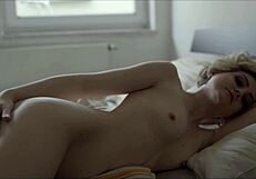 Young Czech Babe Masturbating On Bed With Big Tits