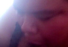 BBW tranny sucking and rimming black ass suggestively