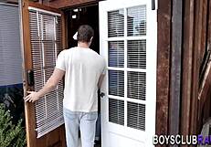 Twink In Raw Fucking Threeway Gets Spermed