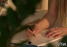 Pink teen 18+ cookie gets toyed with wet vagina fingering and tight pussy nude solo babe