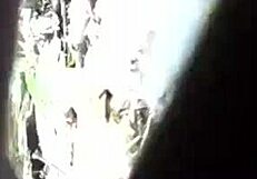 Park Walk Leads to Cum Swallow!