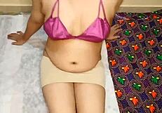 Neelima indian girl roleplays with her step brother