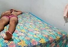 Latina amateur mayemarc1 rides cock in homemade cowgirl session