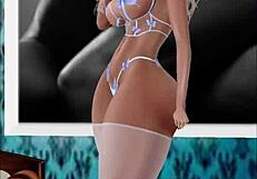3d Glamour Model Displays