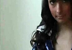 Put your hands on the wall, you naughty boy, for a fun game